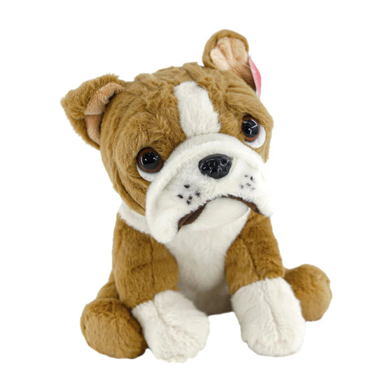 Small Sitting English Bulldog Soft Toy