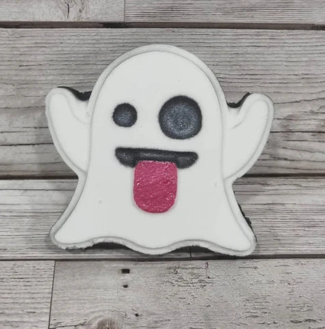 Ghost emoji  bath bomb