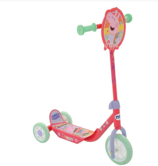 Peppa Pig Deluxe Tri Scooter - Pink