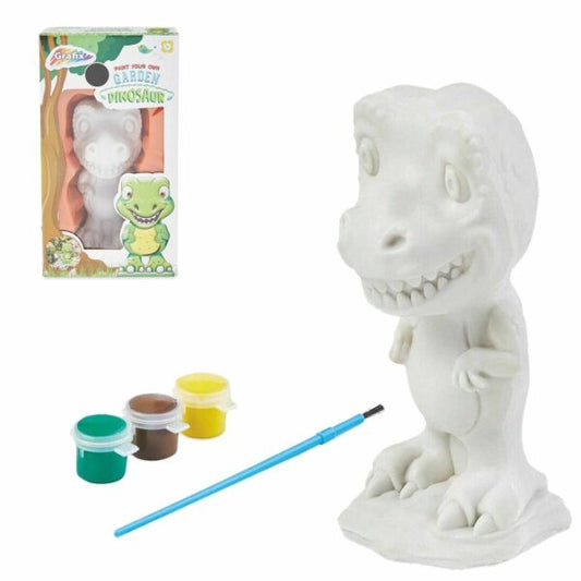 Paint Your Own Garden Dinosaur Model Ornament
