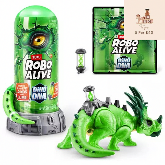 Robo Alive Dino DNA Light-up Helix Spine Figure