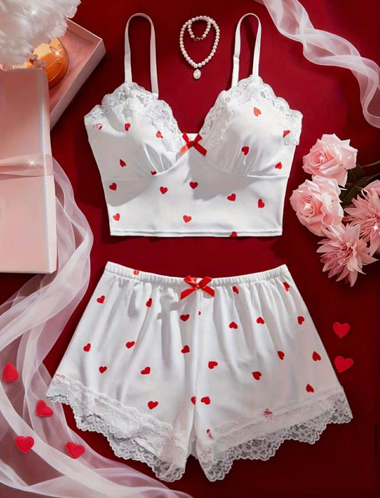 Ladies Pyjamas Short Set