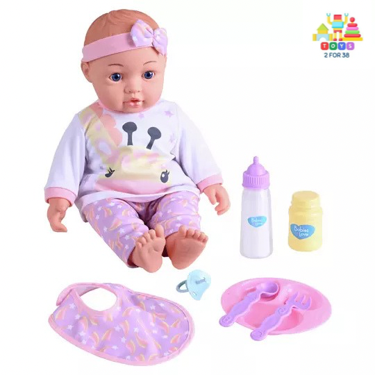 Chad Valley Interactive Isabella Doll -Lavender
