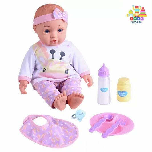 Chad Valley Interactive Isabella Doll -Lavender