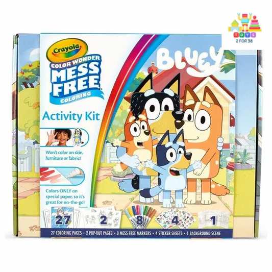 Crayola Bluey Colour Wonder Activity Set