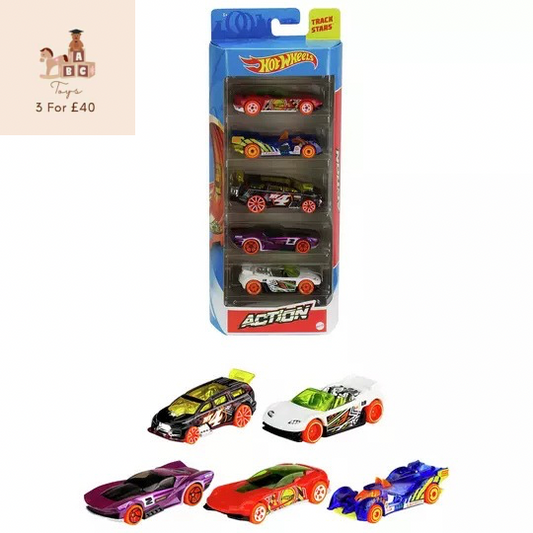 Hot Wheels Cars 5-Pack Vehicle Assortment