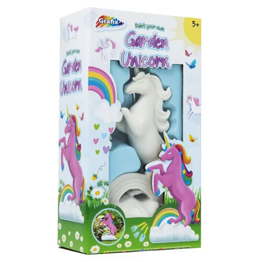 Paint Your Own Garden Unicorn Ornament Decoration Craft Set