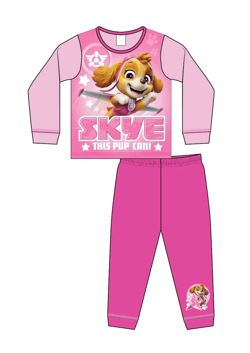 Pink paw patrol pjs