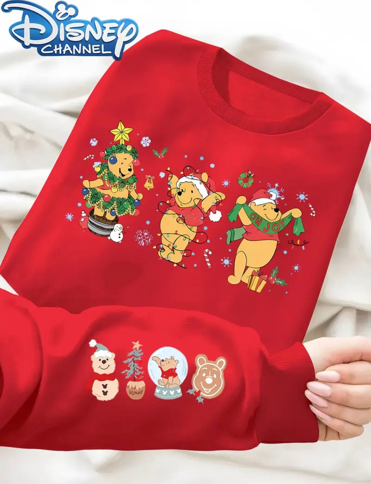 Christmas Winnie The Pooh Jumper