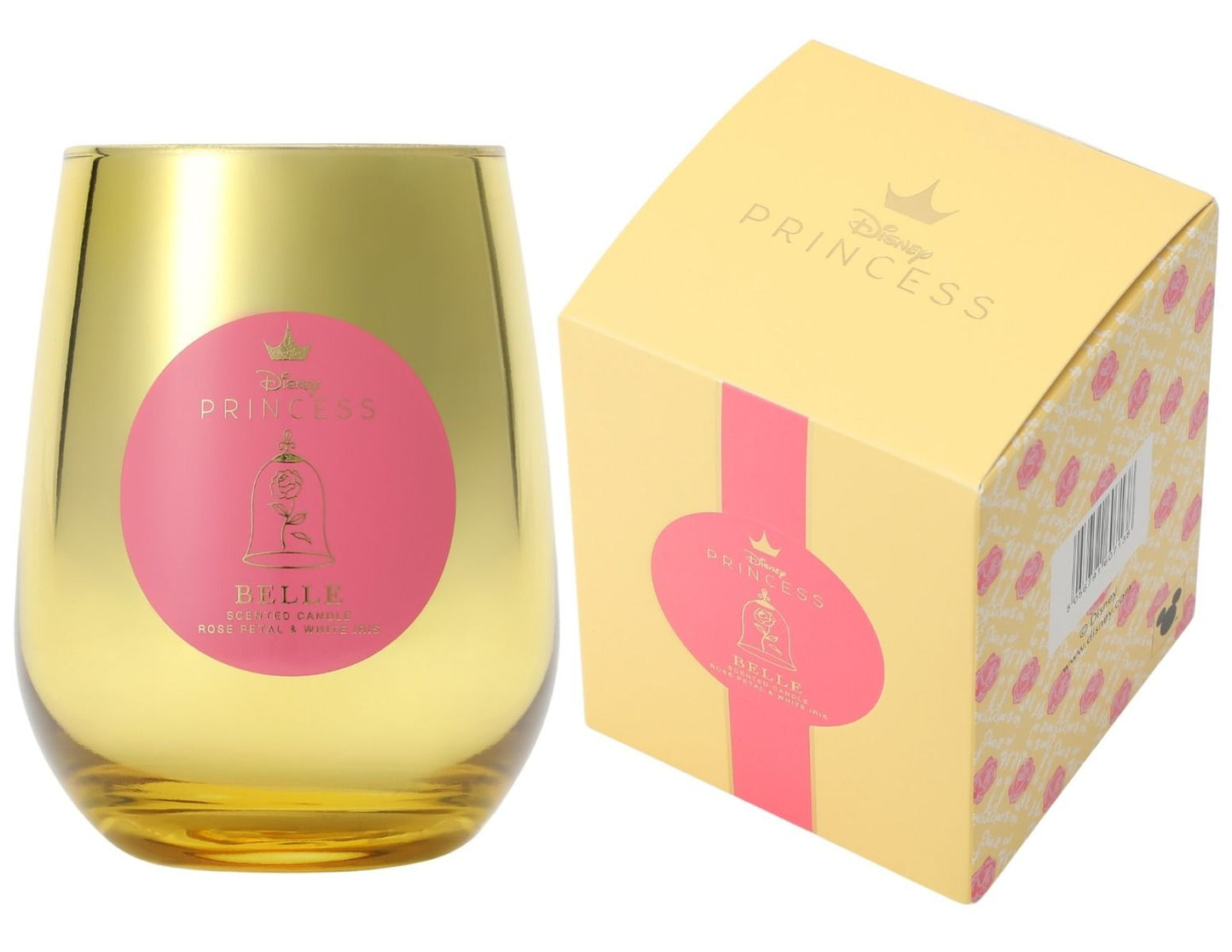 Disney Princess Belle Inspired Candle – Rose Petal & White Iris Scent
