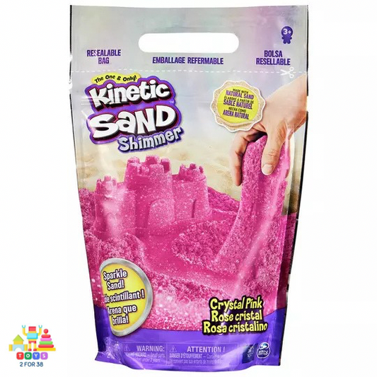 Kinetic Sand Shimmer Crystal Pink