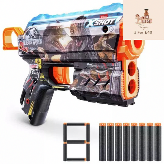 XSHOT Skins Jurassic World Flux