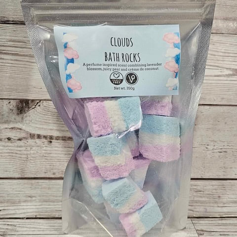 Clouds Bath Bomb Rocks