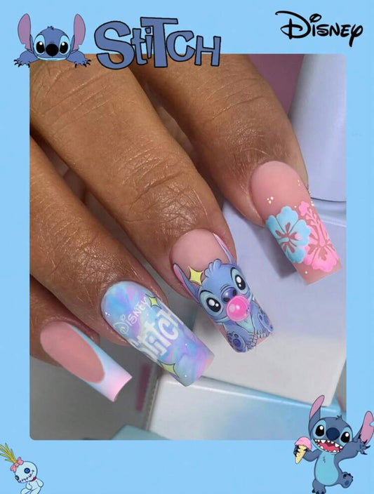 Disney 24Pc Stitch Nails