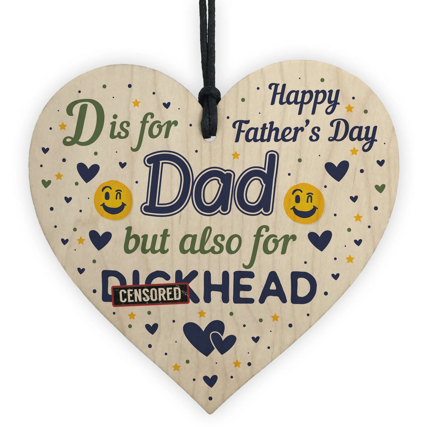 Rude father day plaque