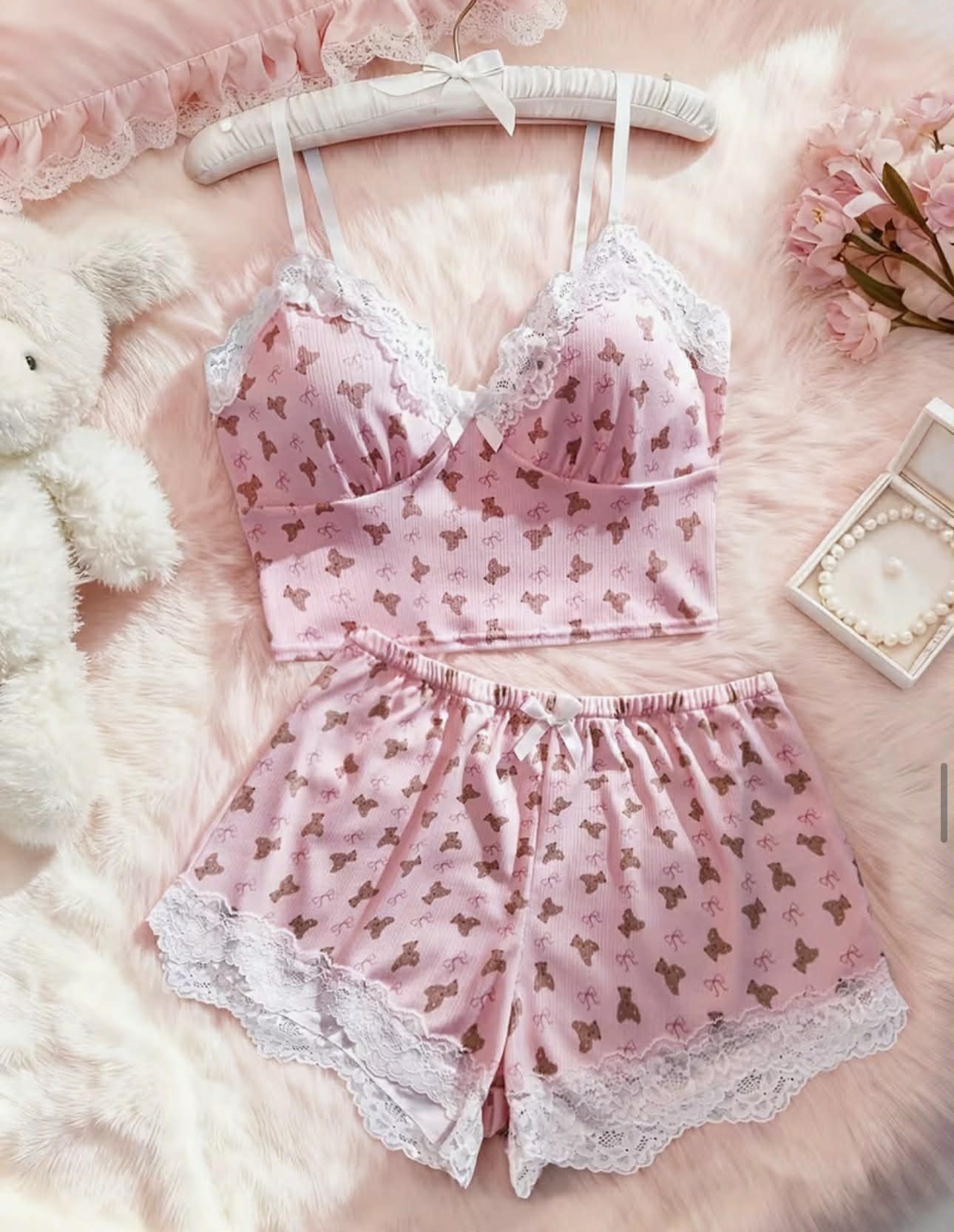 Ladies Pyjamas Short Set