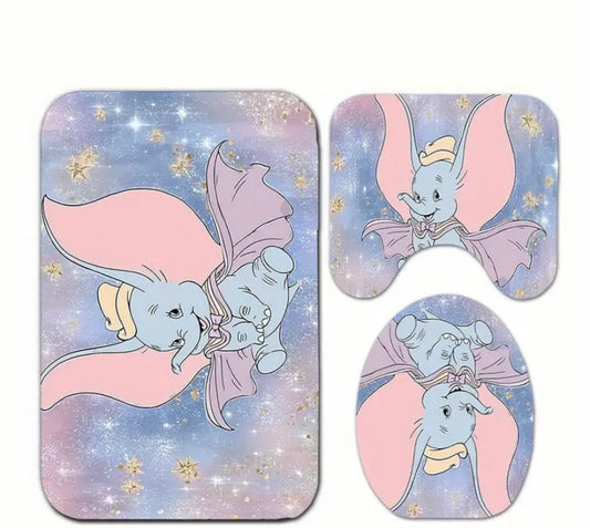 3pc dumbo bathroom set