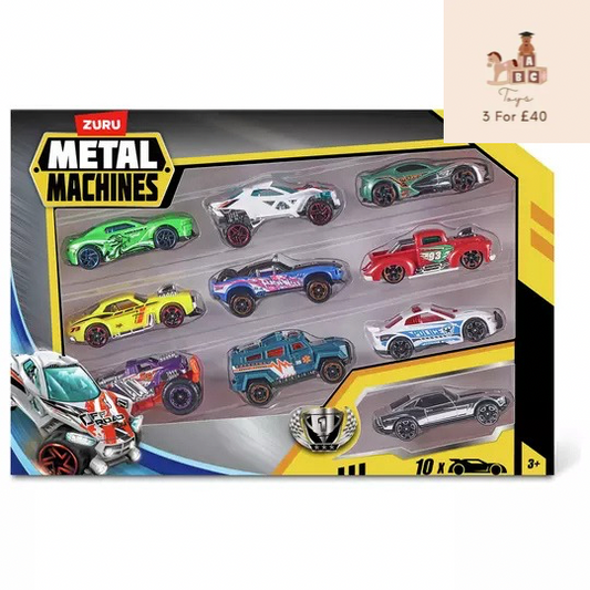 Zuru Metal Machines S2 Cars 10 Pack