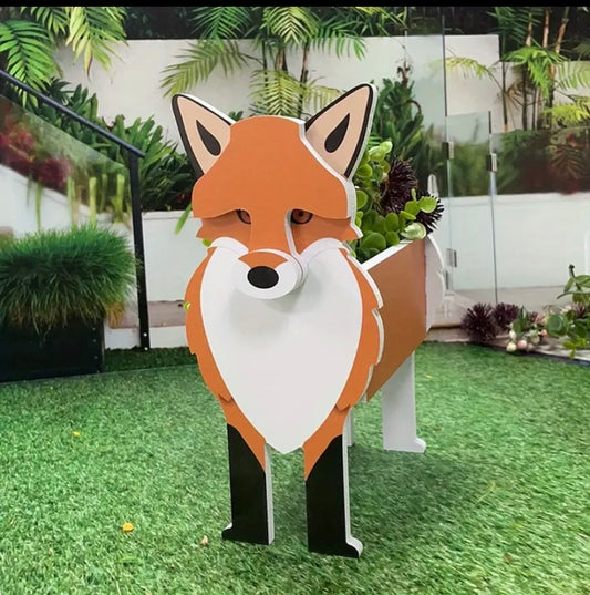 Adorable Desktop Pets Shelving - Multi-Functional Planter for Dogs, Flowers, and Herbs