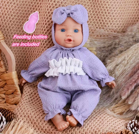 Reborn Baby Doll Lifelike 13-Inch