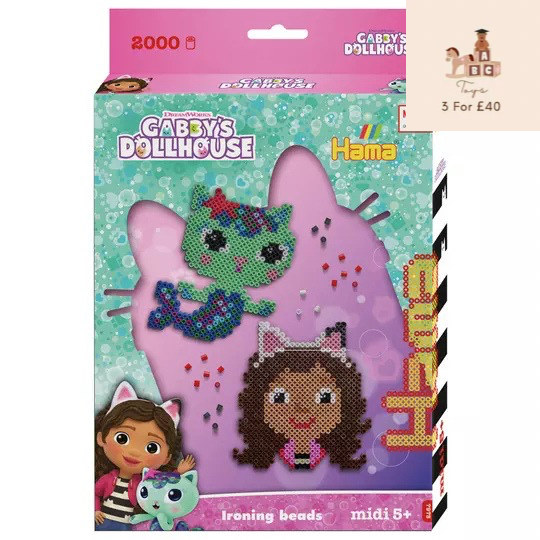 Hama Beads Gabby's Dollhouse Set