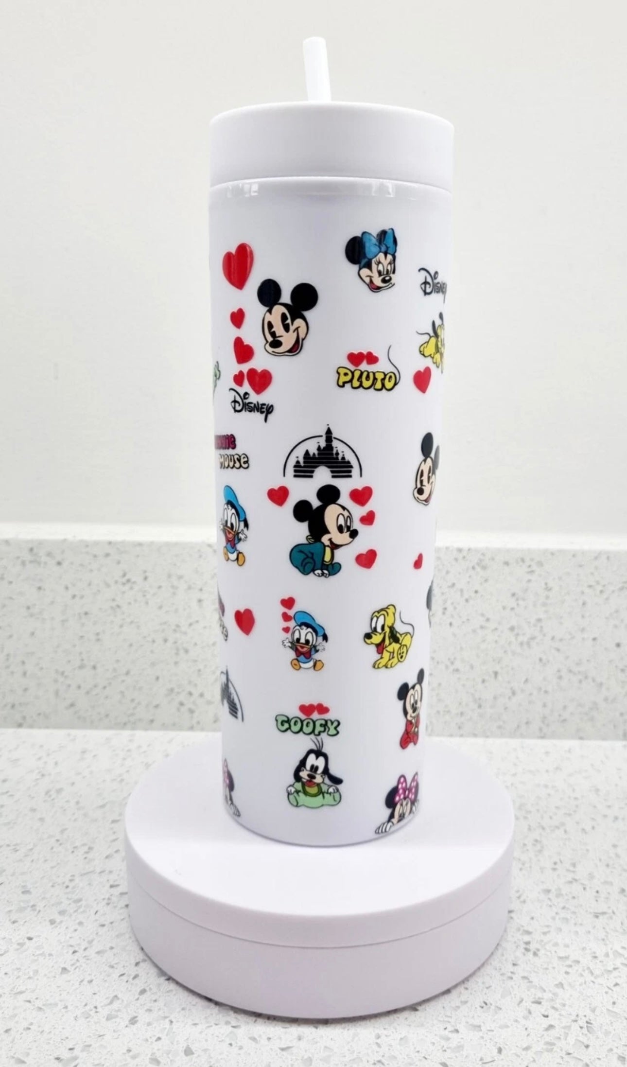 Disney Skinny Tumbler Mickey Minnie