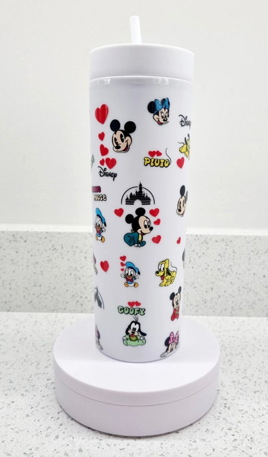 Disney Skinny Tumbler Mickey Minnie