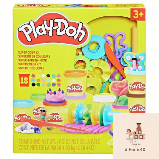 Play-Doh Super Colour Kit with 18 Tubs & 15 Accessories
