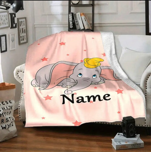 Personalised dumbo blanket