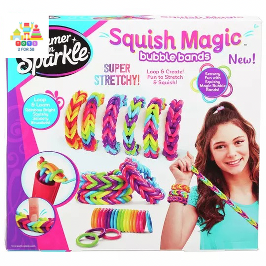 Shimmer N Sparkle Squish Magic Bubble Bands