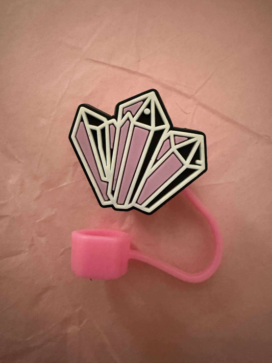 Diamond straw topper