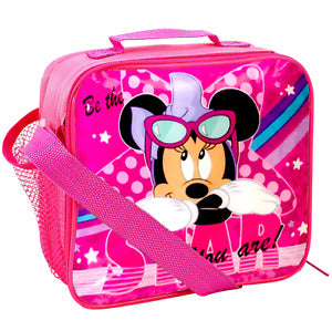 Disney Minnie Mouse Be A Star Insulated Lunch Bag Children Kid Girls School Pink