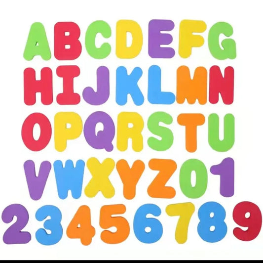 36 letters and numbers