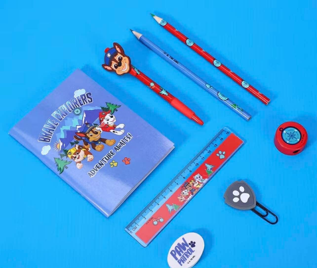 Paw Patrol 9pc Filled Pencil Case