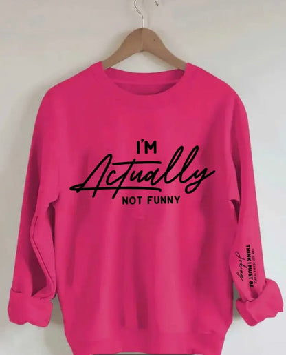 I’m actually not that funny jumper