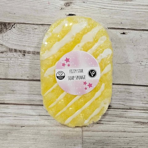 Fizzy Star Exfoliating Soap Sponge