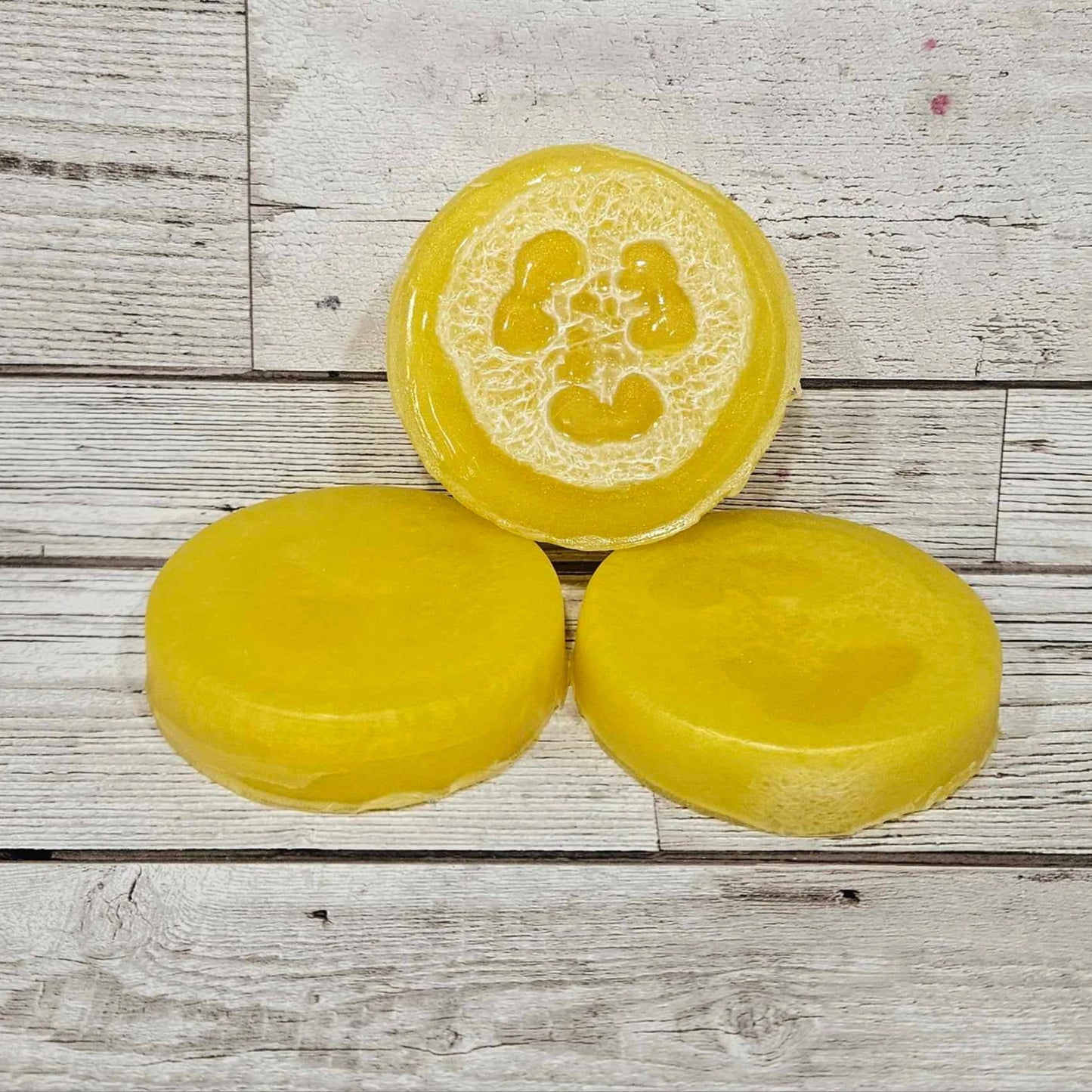 Fizzy Star Loofah Soap Bar