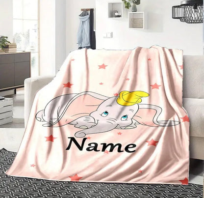 Personalised dumbo blanket