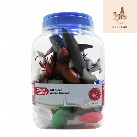 Chad Valley Safari Bucket 50 Pack