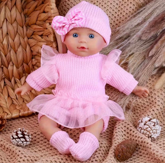 Reborn Baby Doll Lifelike 13-Inch