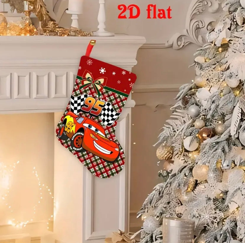 Cars Christmas stocking