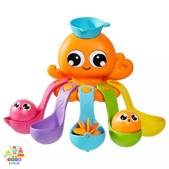 Tomy Toomies 7 In 1 Bath Octopus
