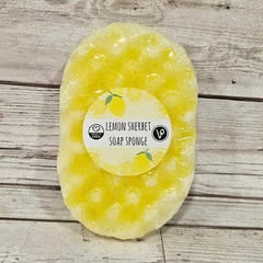 Lemon Sherbet Exfoliating Soap Sponge