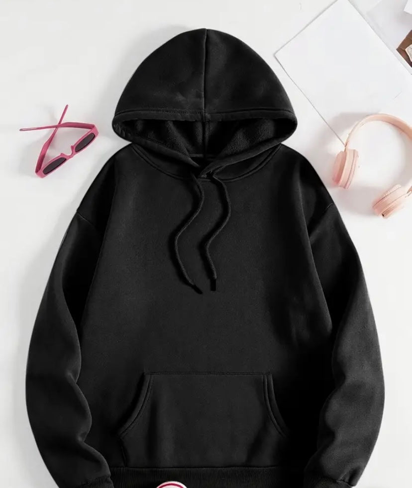 Plus Size - Plus Size Womans Casual Hoodie - "My Shadow Has Four Legs and a Tail”