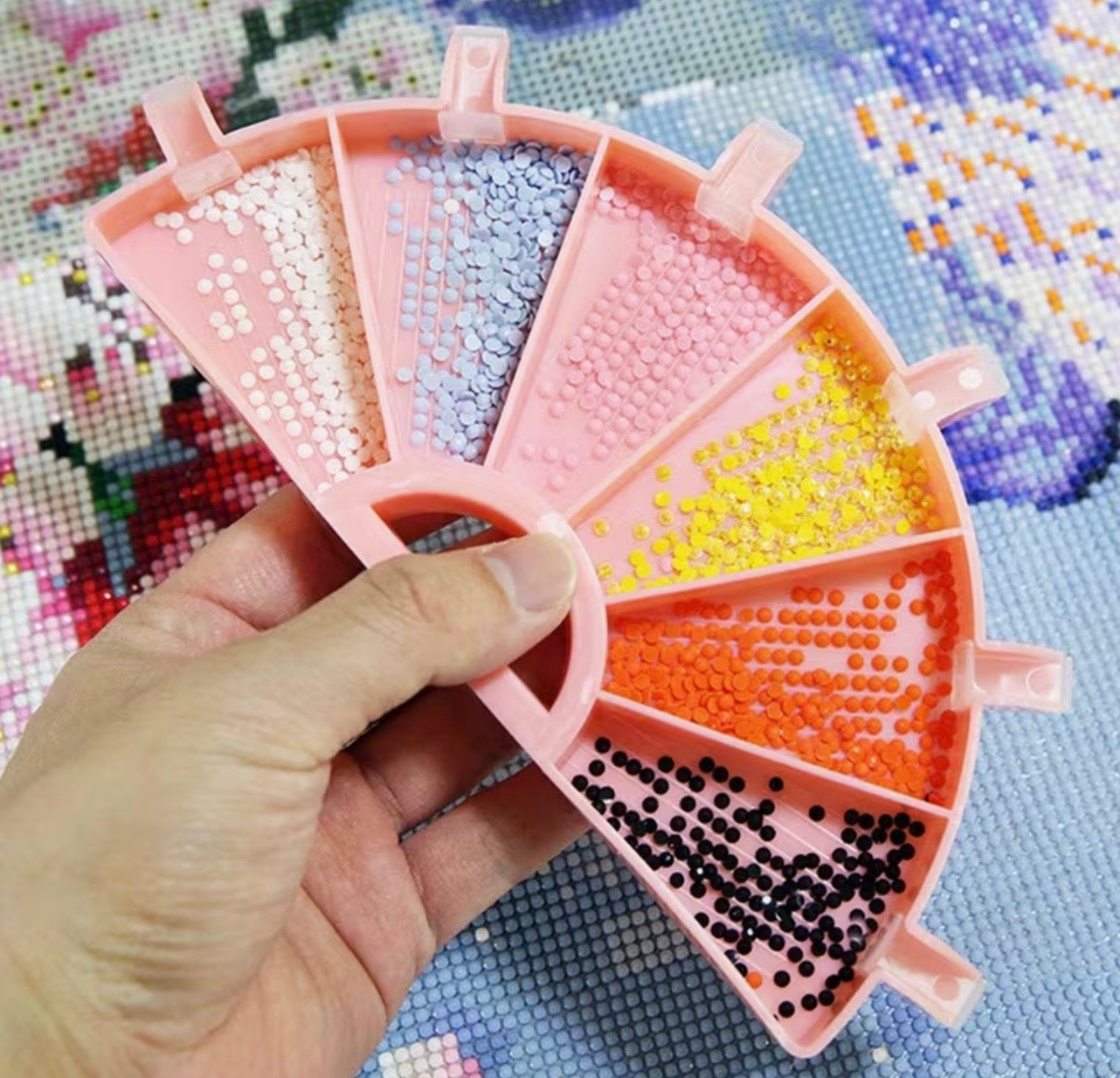 6 Grid Palette Diamond Painting Tray Kit