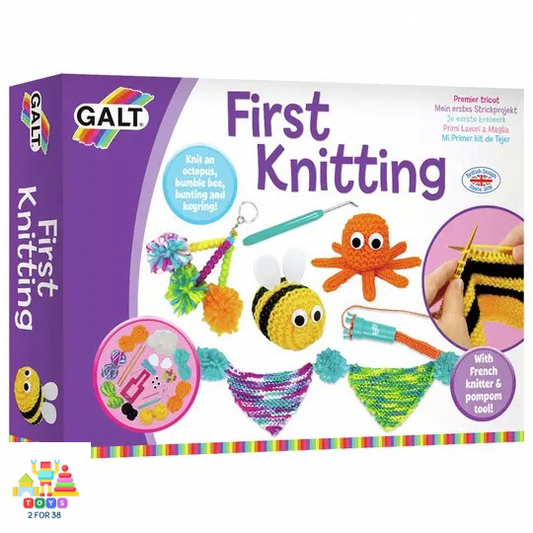 Galt First Knitting Craft Kit