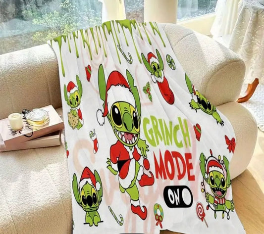 Grinch blanket