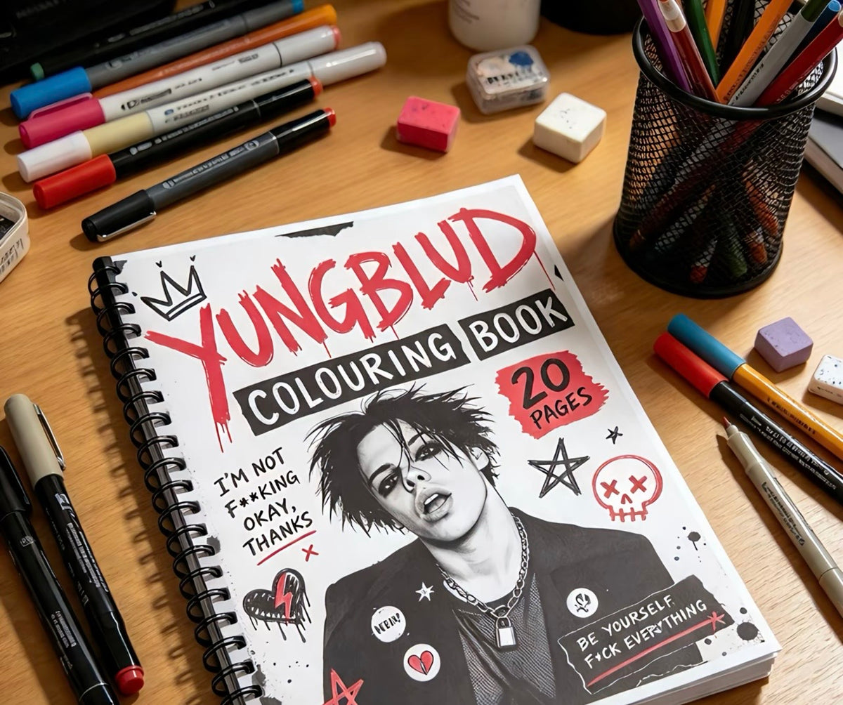 Yungblud Colouring Book