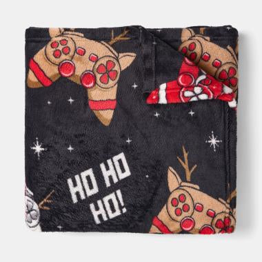 Christmas Gaming Throw- PRE-ORDER DUE IN AUGUST