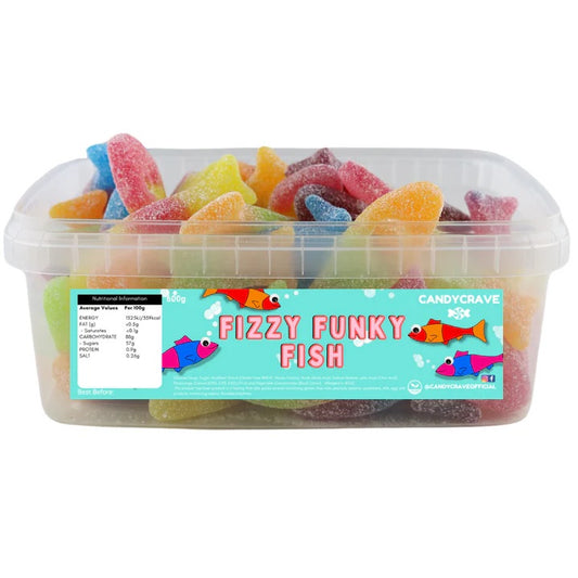 Fizzy funky fish tub